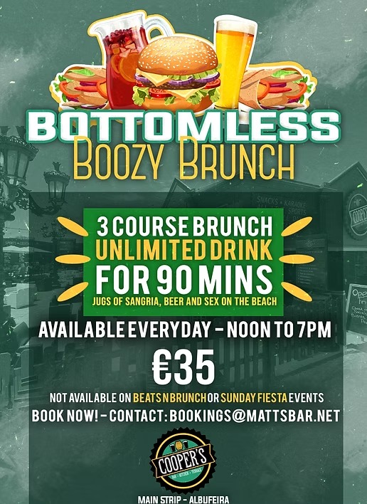Bottomless Boozy Brunch